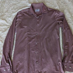 Mizzen+Main Buttondown Long Sleeve Shirt Plaid Red